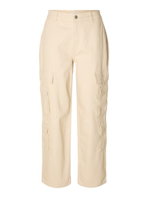 SLFTIANA MW WORK WHITE STRAIGHT CARGO JE