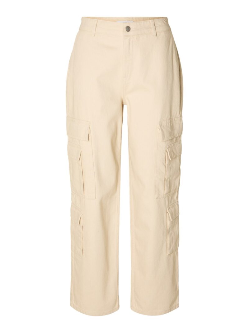 SLFTIANA MW WORK WHITE STRAIGHT CARGO JE
