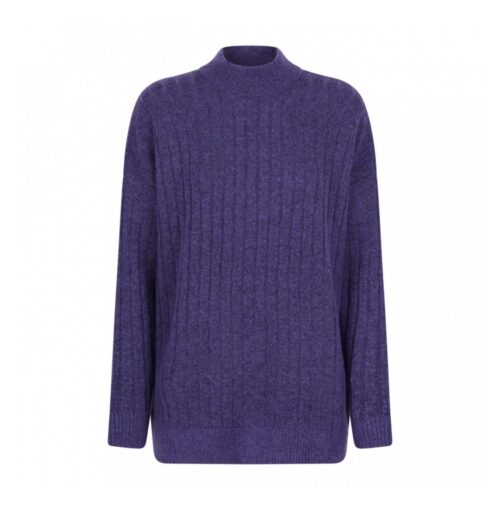 SLFMALINE LS KNIT HIGH NECK NOOS