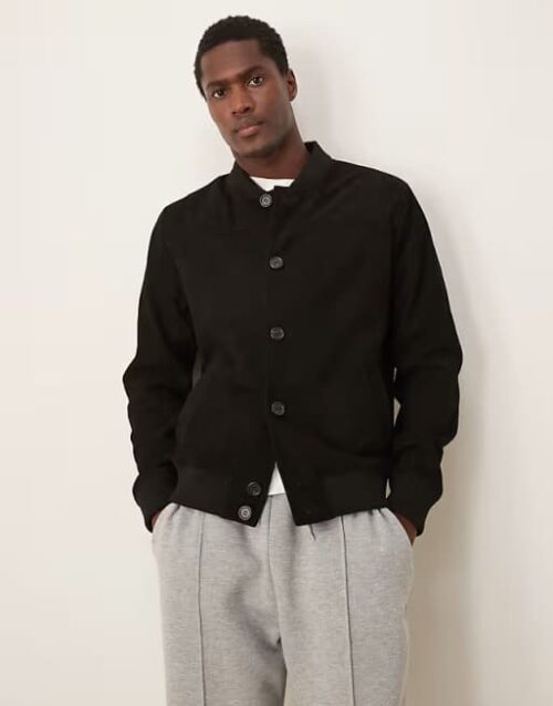 SLHDANIEL SUEDE BOMBER