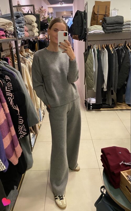 PANTALONI ELASTICO 100% LANA