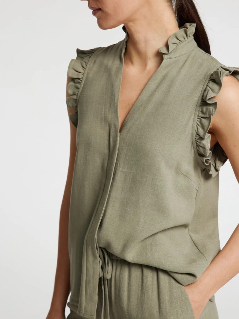 SLFVIVA SL RUFFLE TOP NOOS - immagine 5