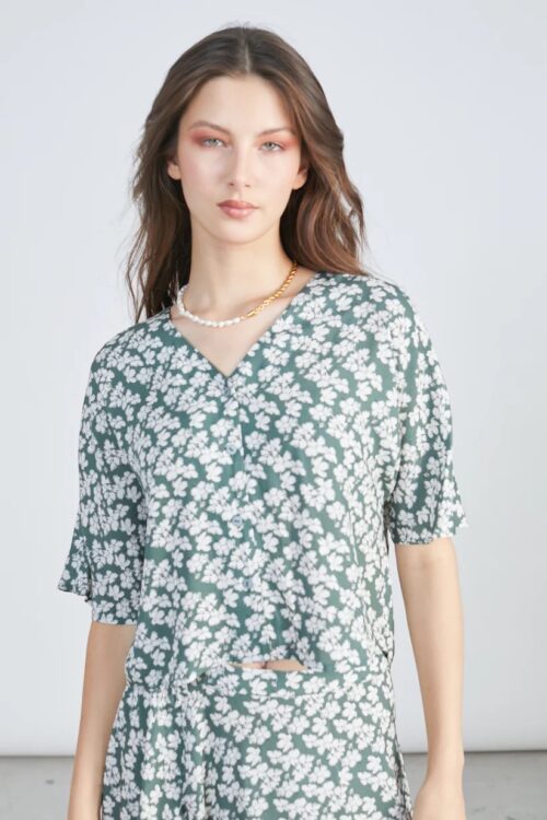 SHIRT FIORI BOXY