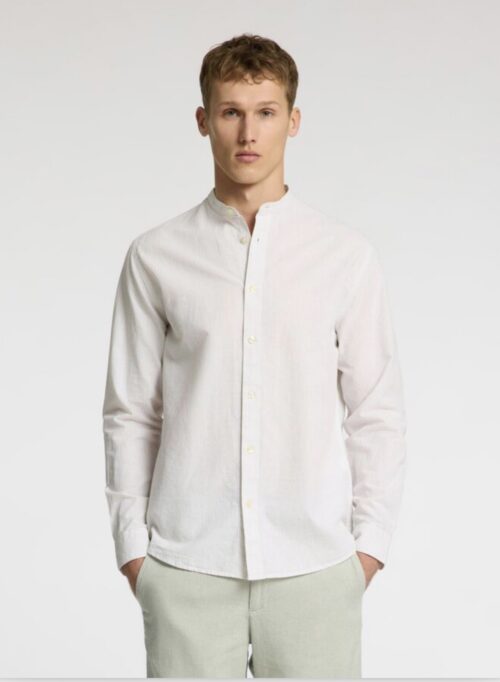 SLHREGNEW LINEN SHIRT BAND