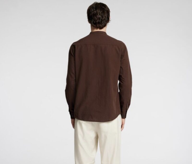 SLHREGNEW LINEN SHIRT BAND - immagine 4