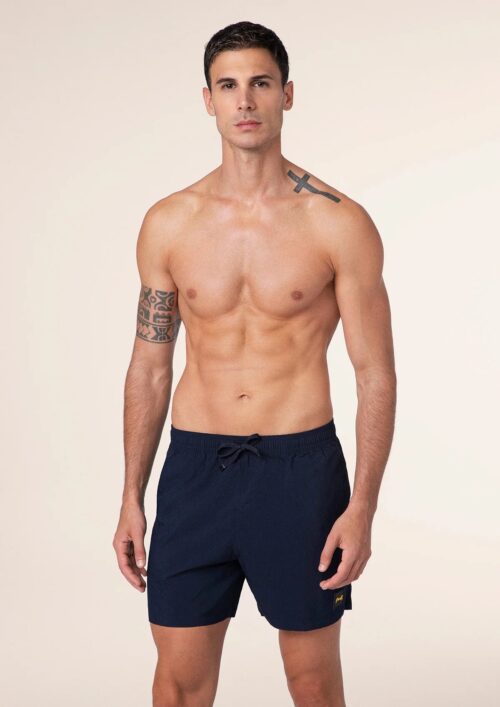COSTUME BOXER TINTA UNITA BLU