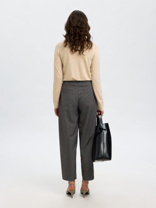 KNIT MERINO O-NECK NOOS