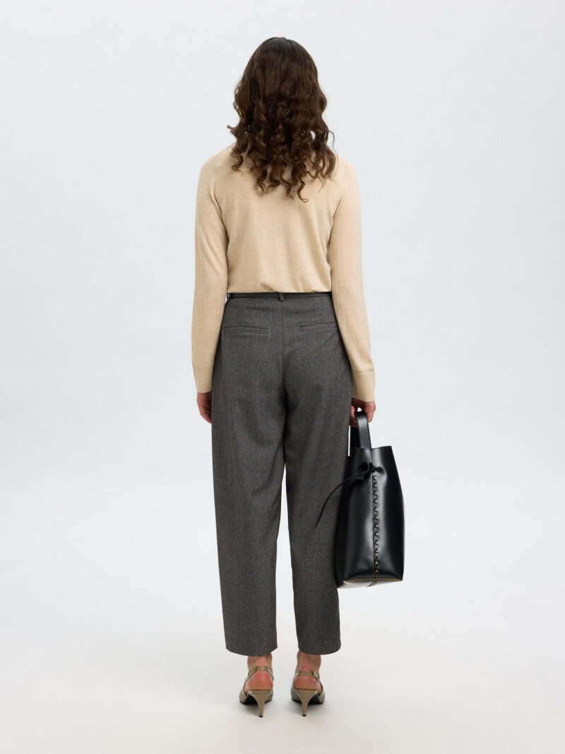 KNIT MERINO O-NECK NOOS