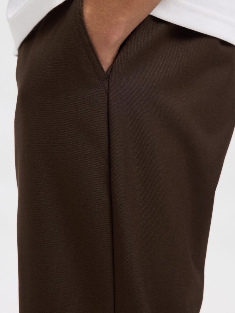 SLH196-STRAIGHT ACE WOOL BLEND PANT - immagine 2