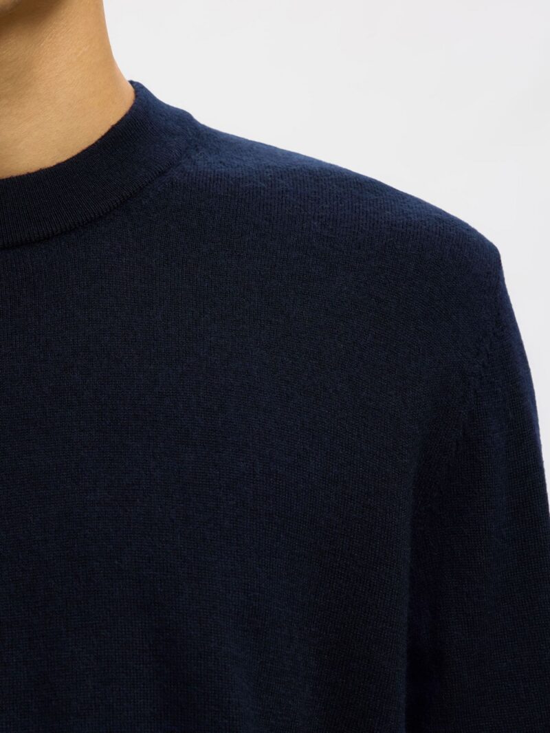SLHTRAY MERINO BRUSHED RELAXED CREW NOOS - immagine 3