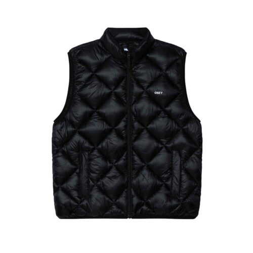OBEY COMPASS VESTSMANICATO TRAPUNTATO