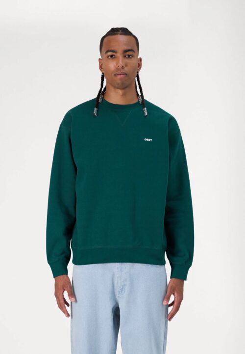 ESTABLISHED WORKS BOLD CREW II FLEECE OBEY