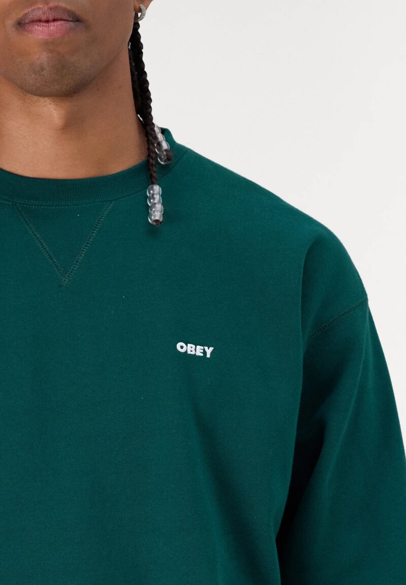 ESTABLISHED WORKS BOLD CREW II FLEECE OBEY - immagine 4