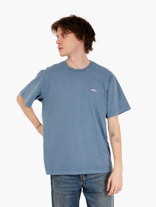 LOWERCASE PIGMENT TEE SSTSHIRT OBEY
