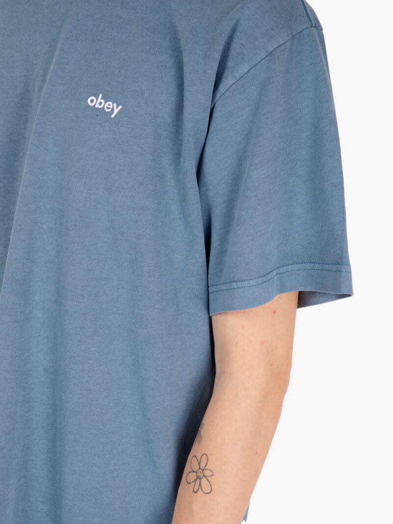 LOWERCASE PIGMENT TEE SSTSHIRT OBEY - immagine 2
