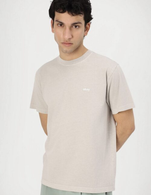LOWERCASE PIGMENT TEE SSTSHIRT OBEY