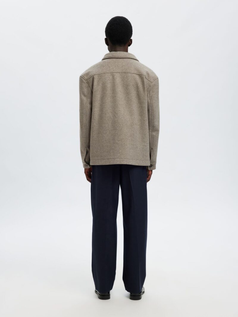 SLHMITCH WOOL BLEND SHACKET NOOS - immagine 5