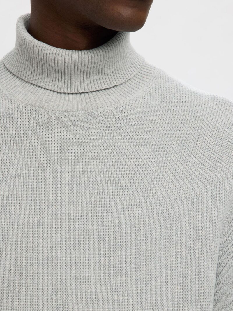 SLHDANE LS KNIT STRUCTURE ROLL NECK NOOS - immagine 3