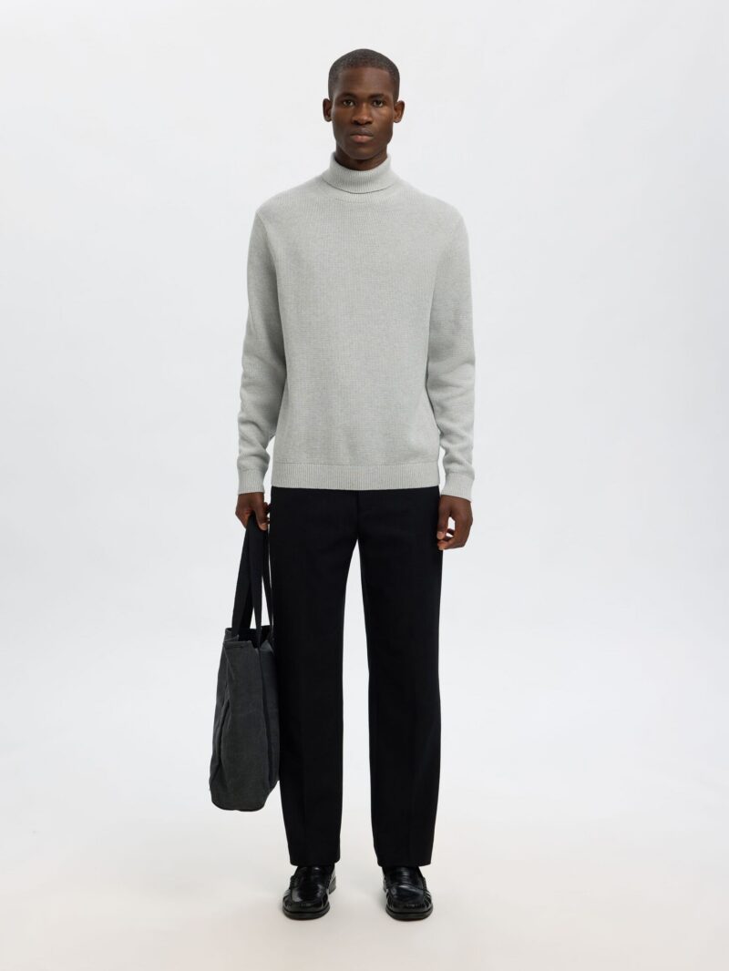 SLHDANE LS KNIT STRUCTURE ROLL NECK NOOS - immagine 2