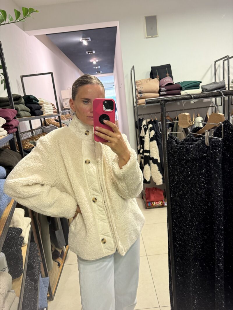JACKET OFFWHITE TEDDY - immagine 5