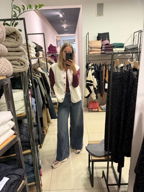 DENIM SUPER WIDE BLUE DENIM