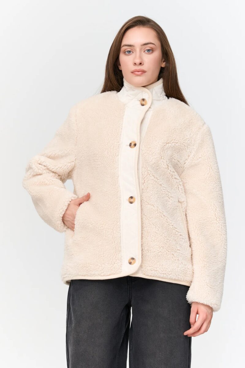 JACKET OFFWHITE TEDDY - immagine 3