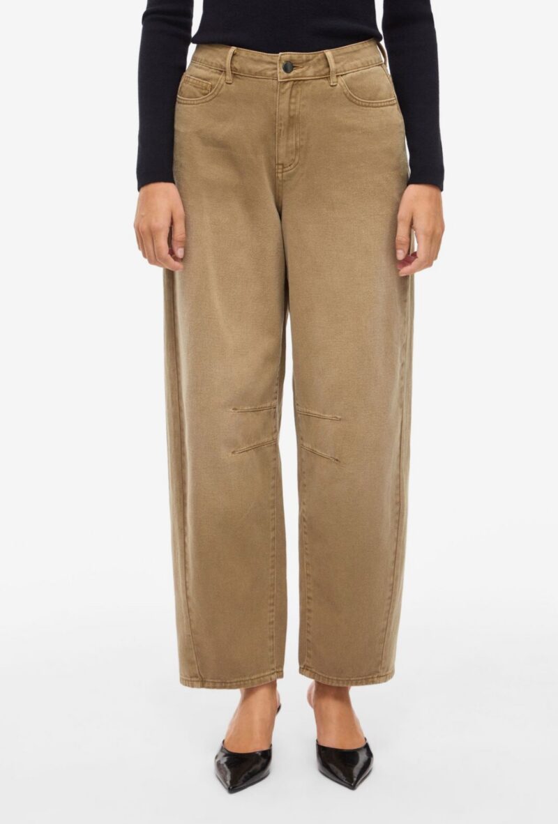 VIRAYA HW BARREL JEANS - immagine 2