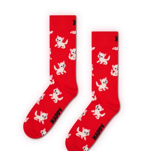 KITTEN SOCKS RED