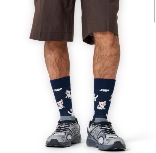 KITTEN SOCKS NAVY