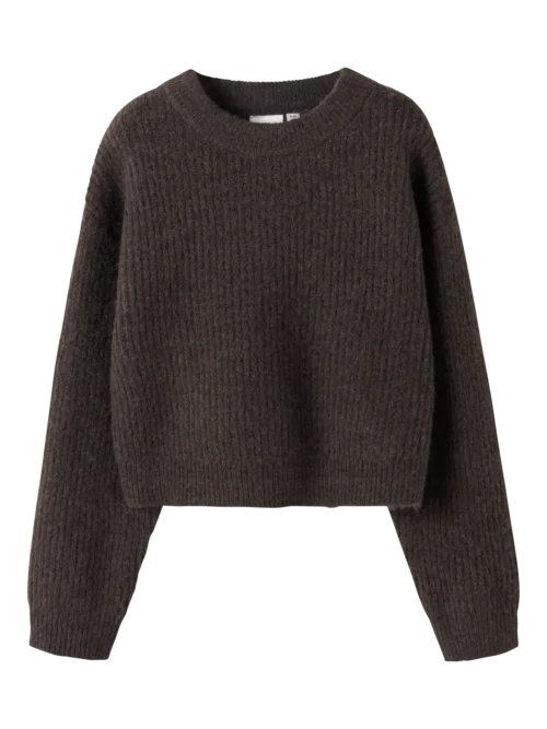 MAGLIONE CORTO BIMBA BROWN