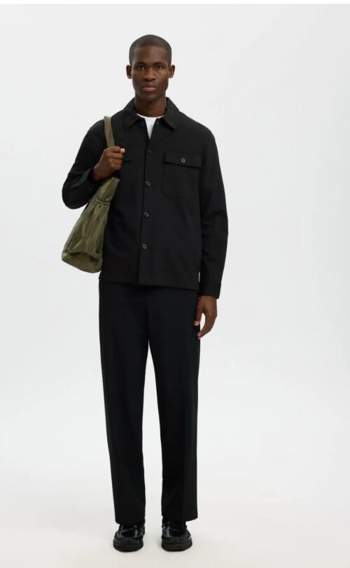 CAMICIA GIACCA OVERSHIRT SELECTED STRECH