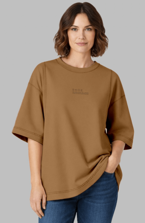 T-SHIRT DONNA OVER SHOE