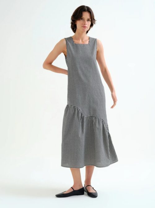 MIDI DRESS CHECKS COMPANIA FANTASTICA